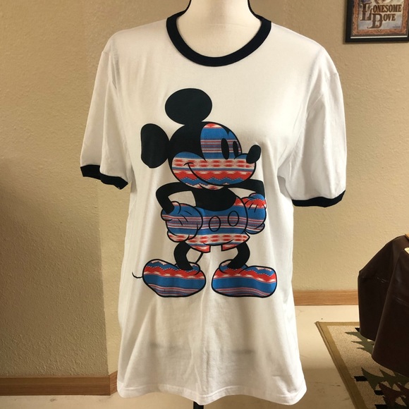 Disney Tops - 5 FOR $10 Disney southwest style Mickey Mouse